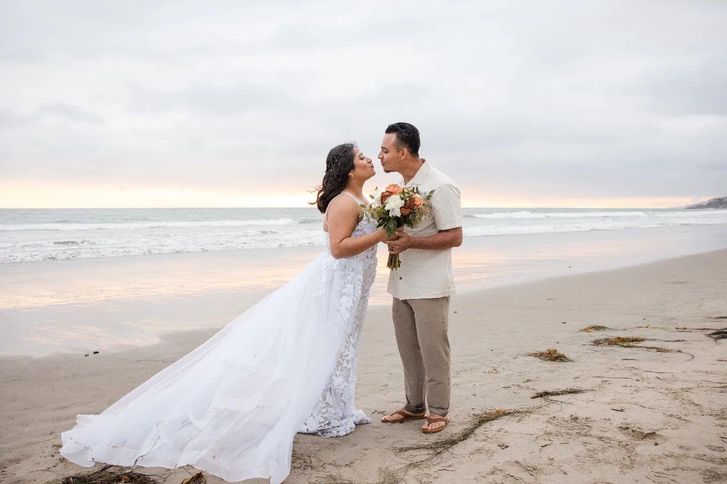 A Blissful Union: Celebrating the Newlyweds in Malibu